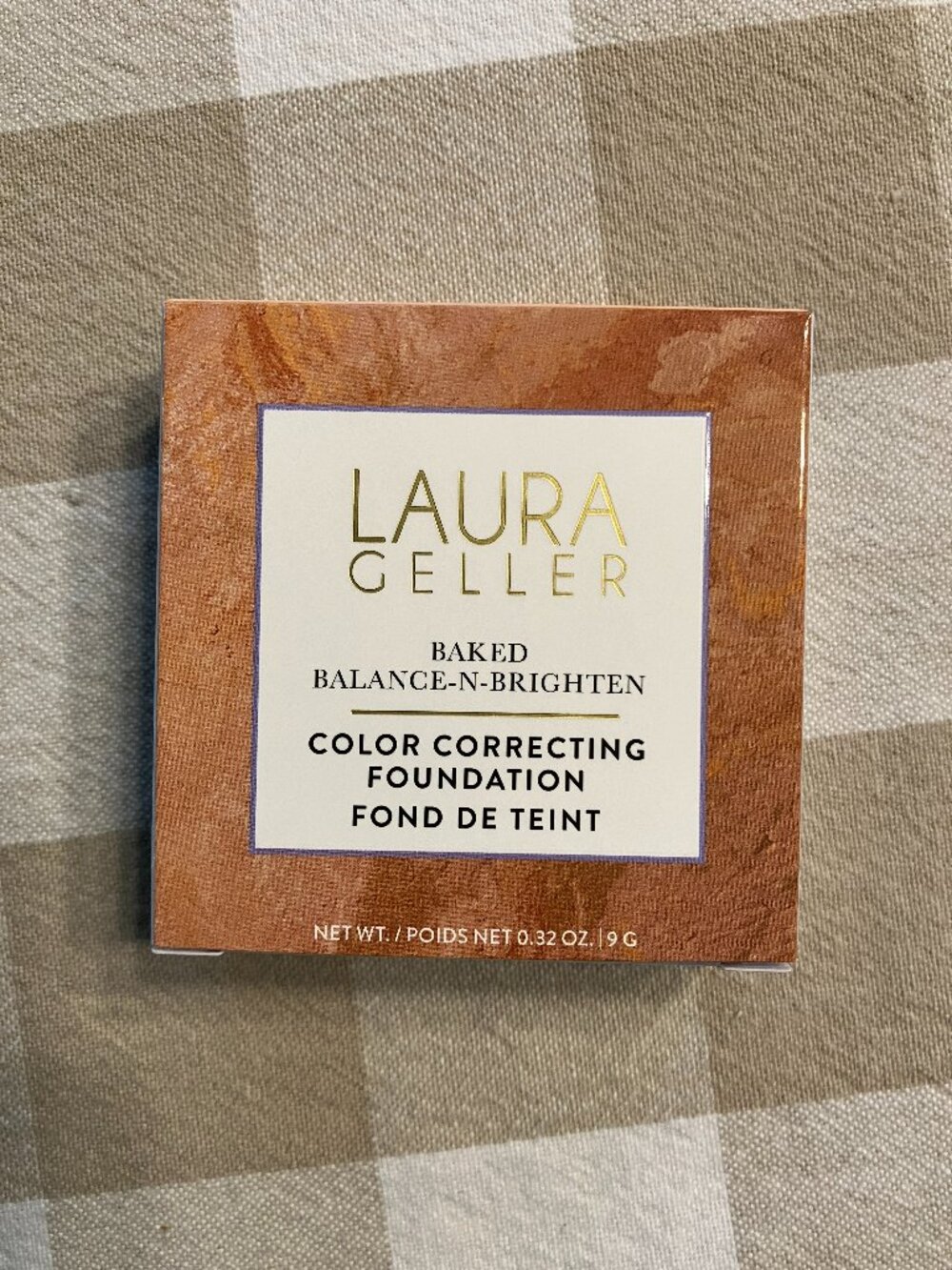 Laura Geller Baked Balance and Brighten Color Correcting Foundation - Fair NWT